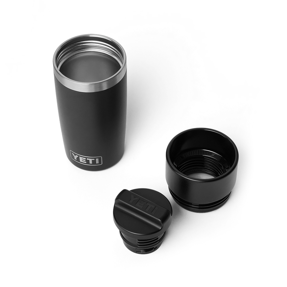 Yeti Rambler 12oz Black Travel Bottle