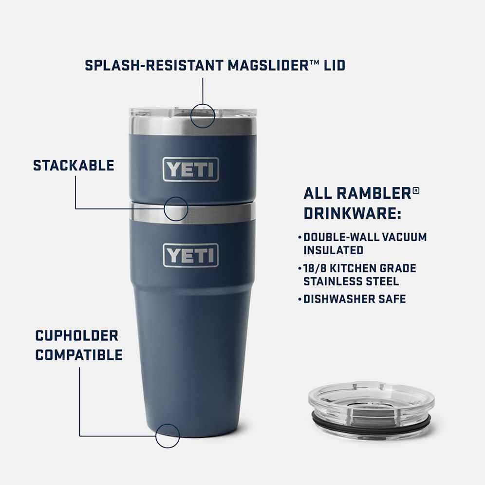 Yeti 20oz White Stackable Cup