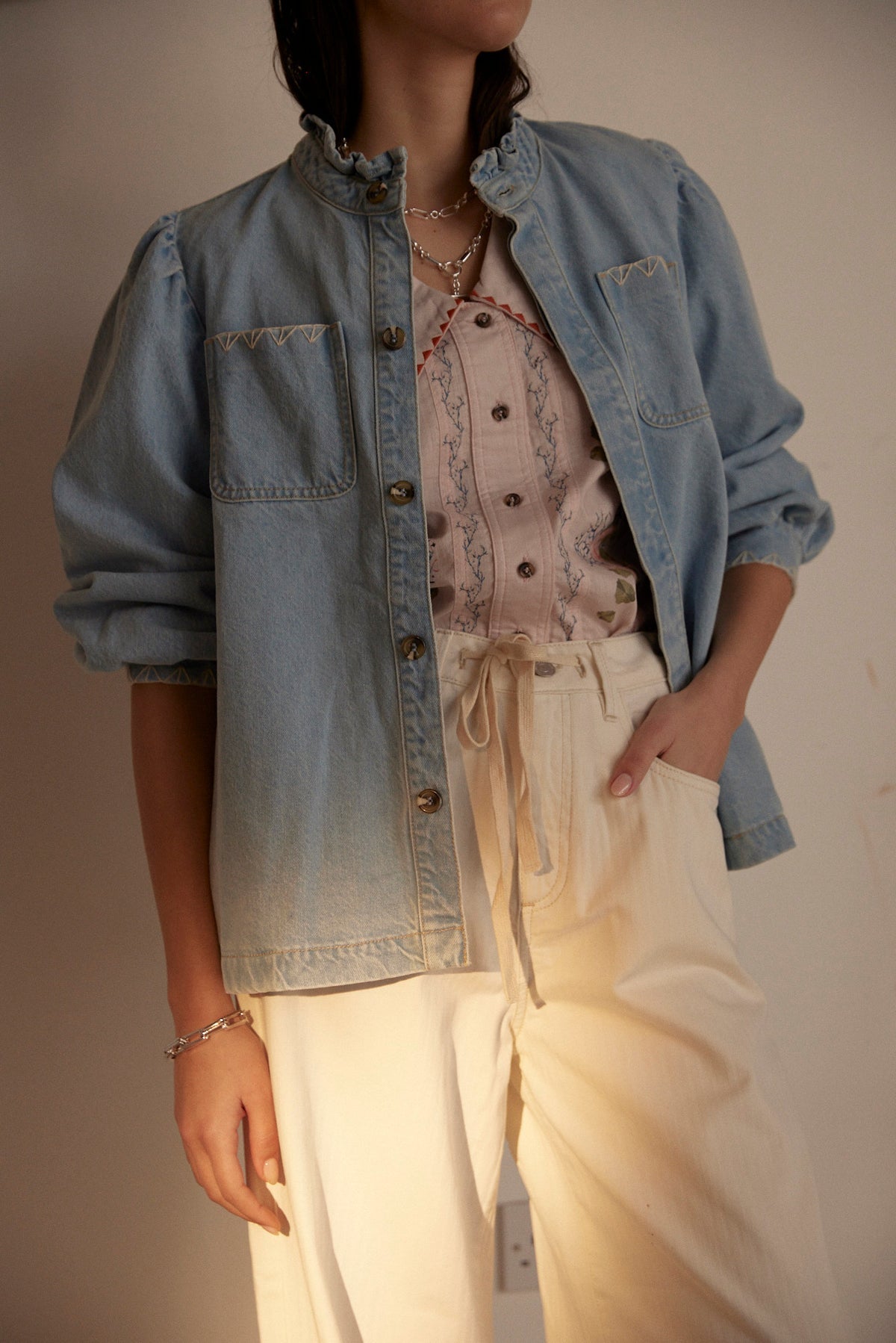 Seventy + Mochi Dana Sunbleached Jacket
