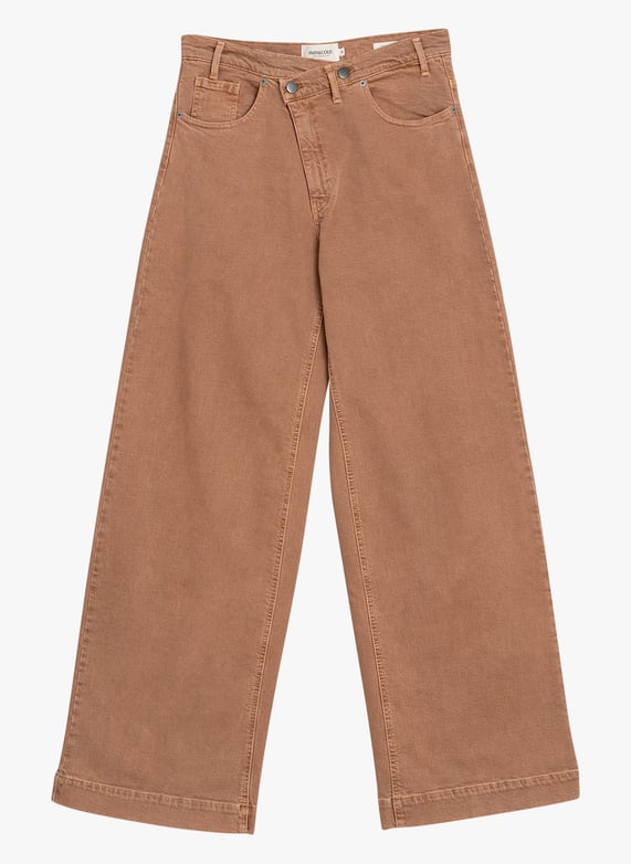 Indi & Cold Rose Asymmetric Jean