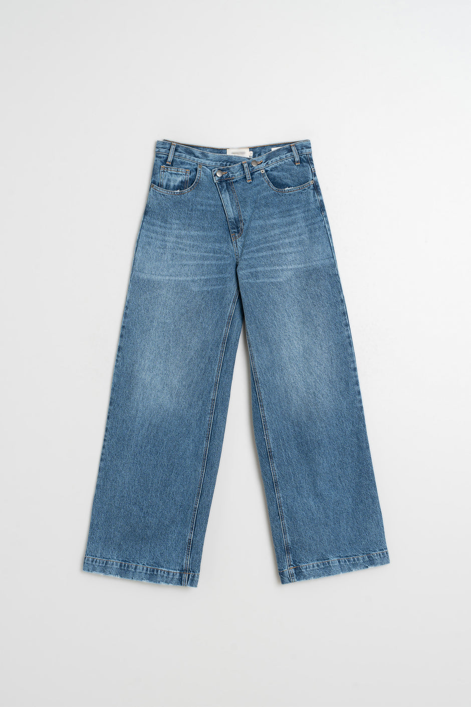 Indi & Cold Blue Asymmetric Jean