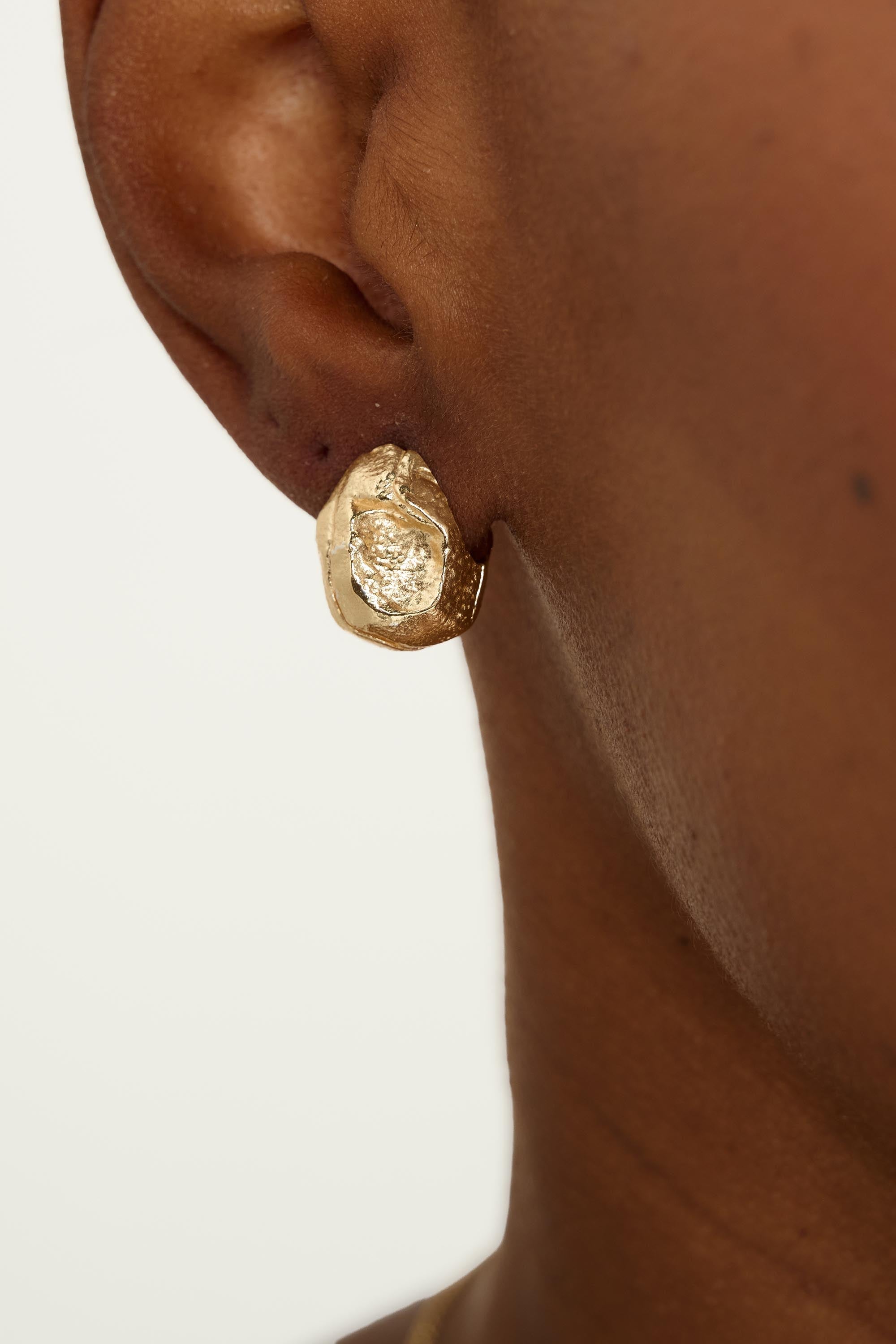 Tutti Gold Silt Earrings