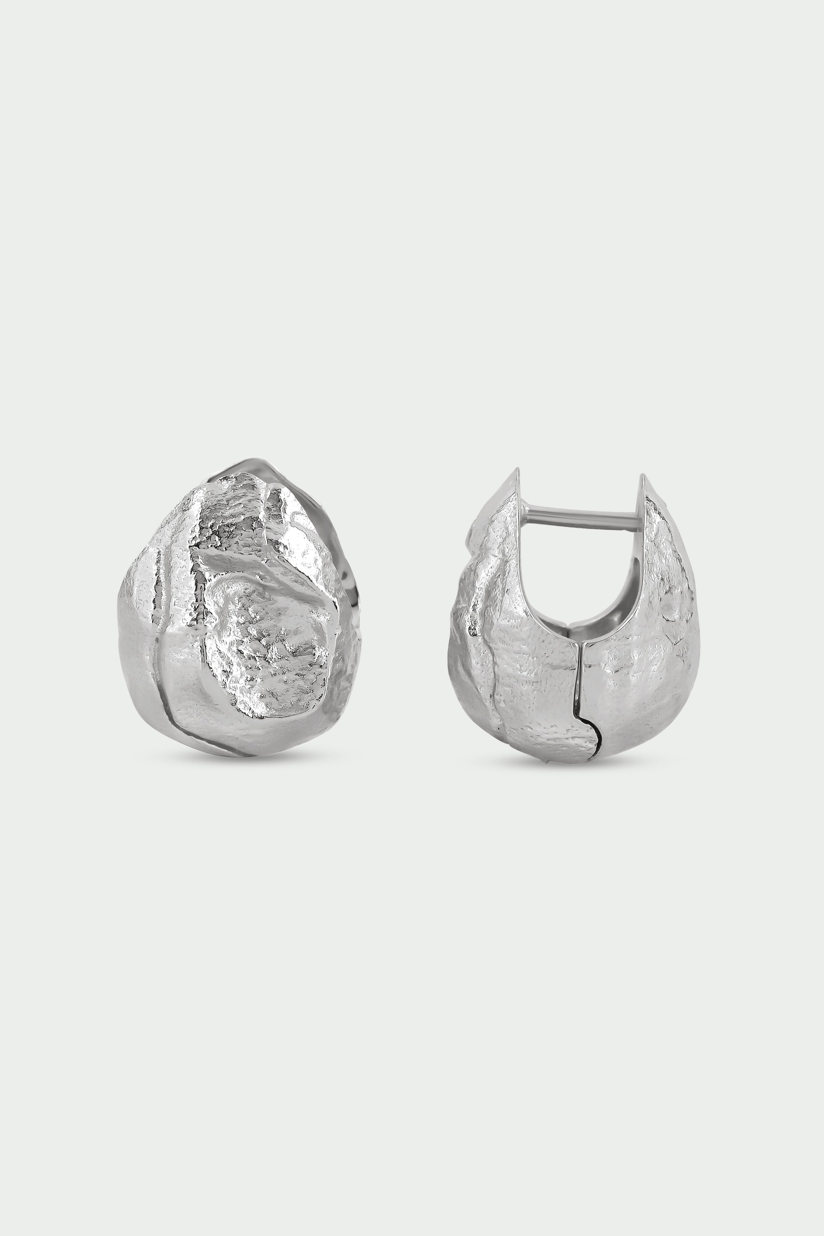Tutti Silver Silt Earrings
