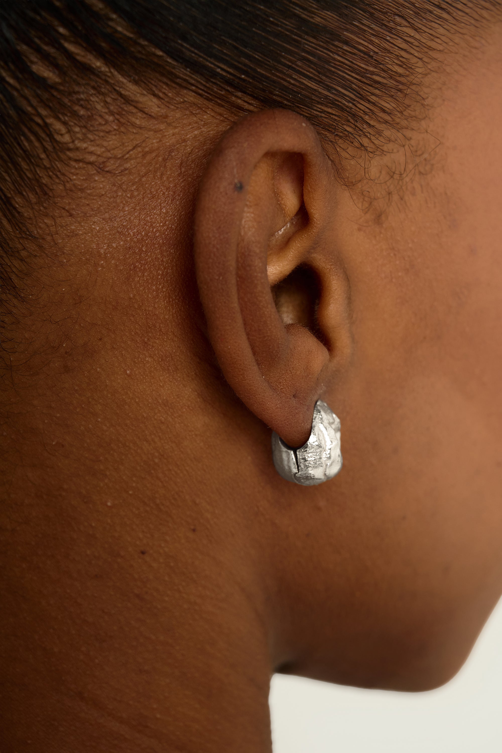 Tutti Silver Silt Earrings