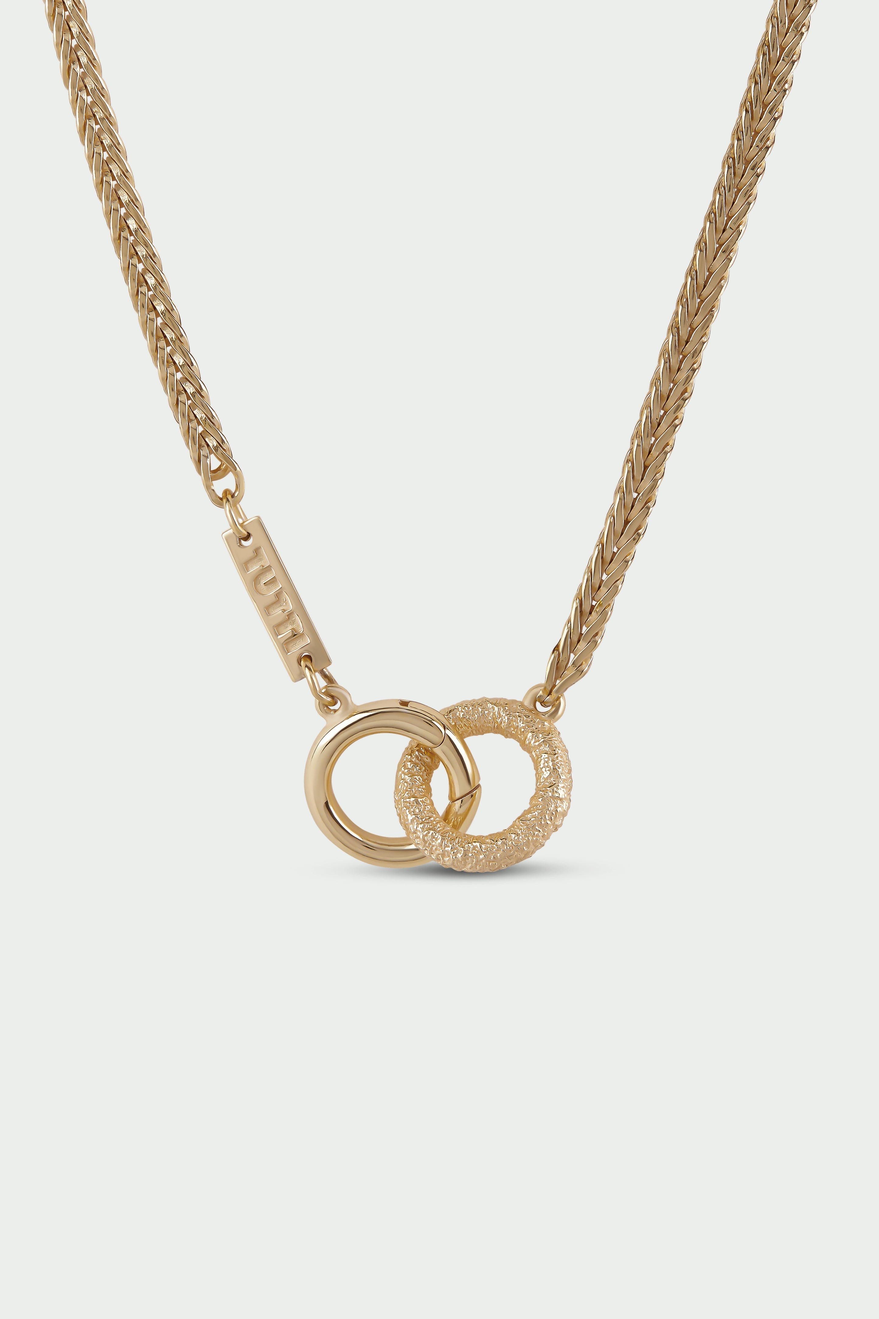 Tutti Gold Woven Necklace