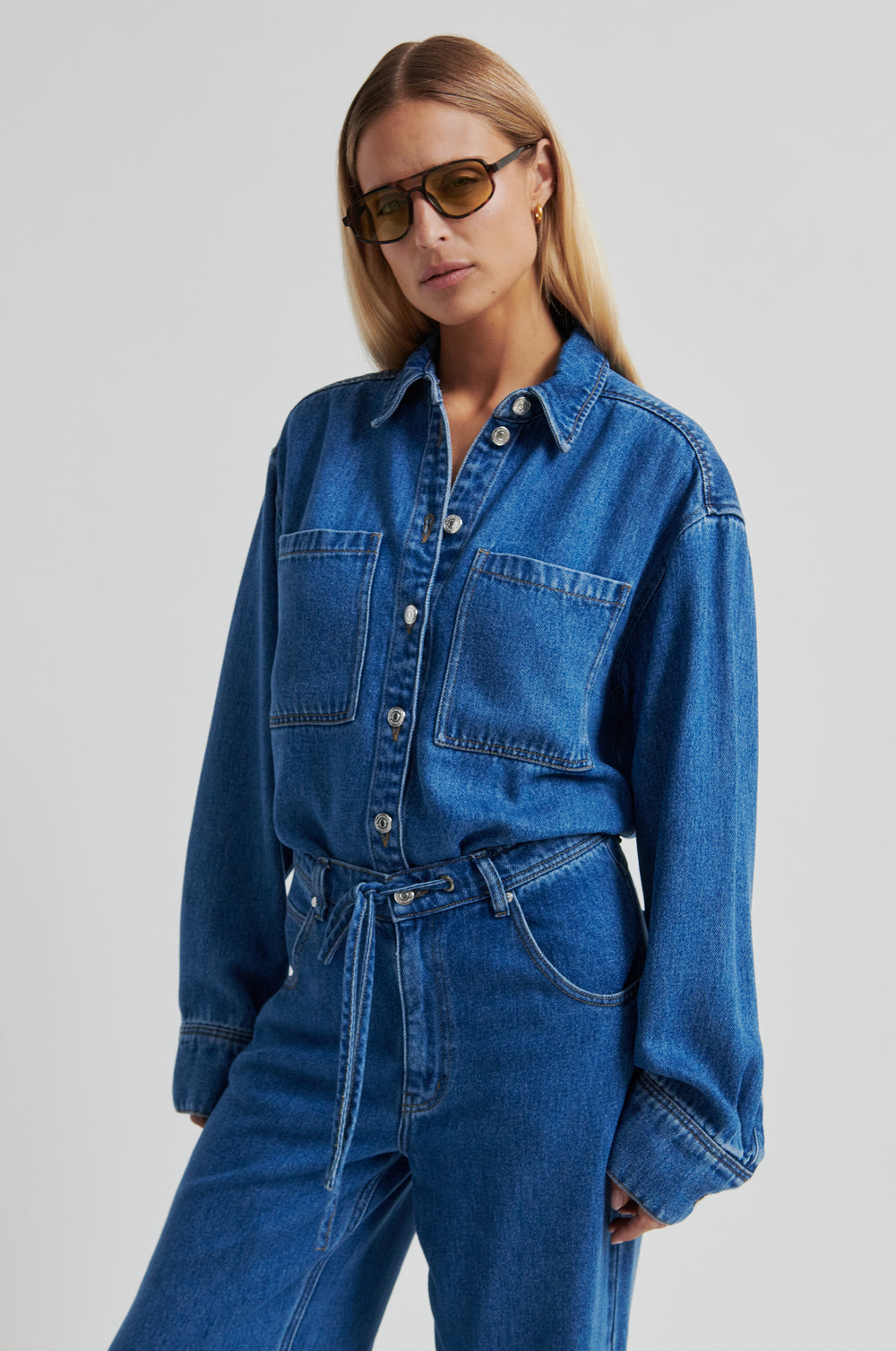 Second Female Irvina Denim Shirt