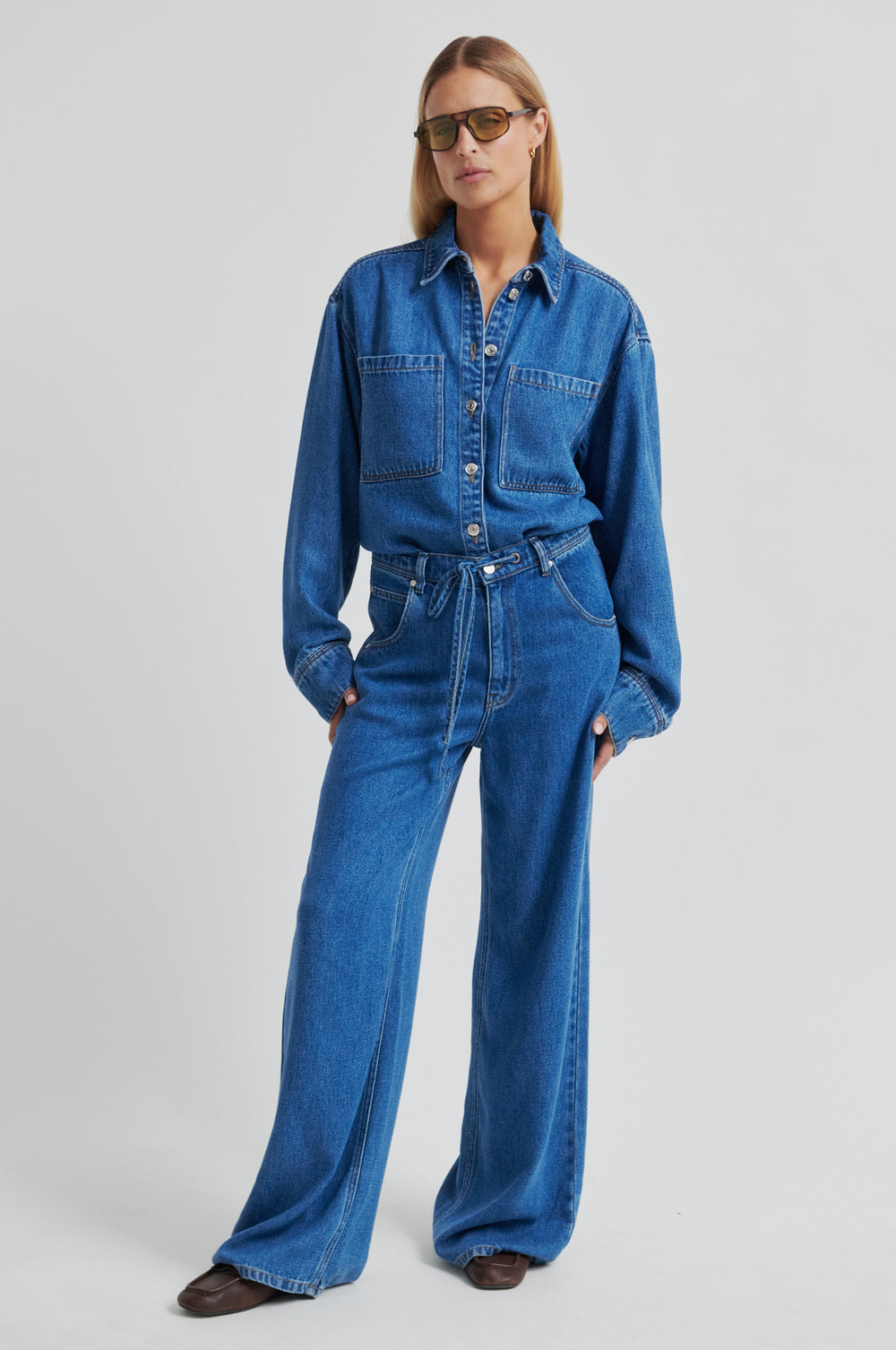 Second Female Irvina Denim Shirt