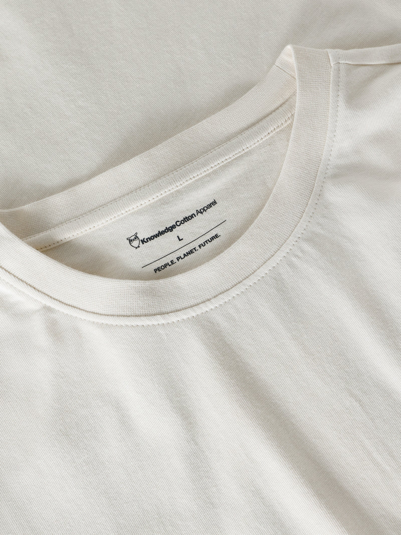Knowledge Cotton Egret Nature Back Tee
