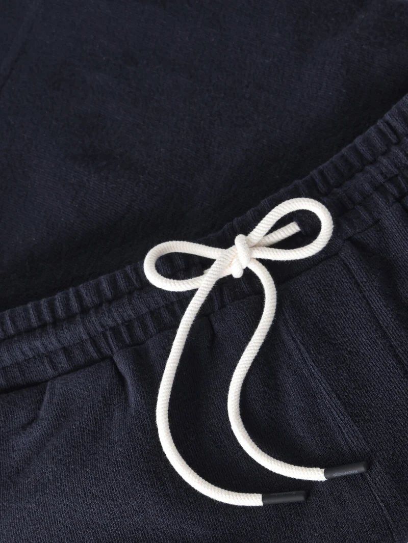 Knowledge Cotton Fig Navy Shorts