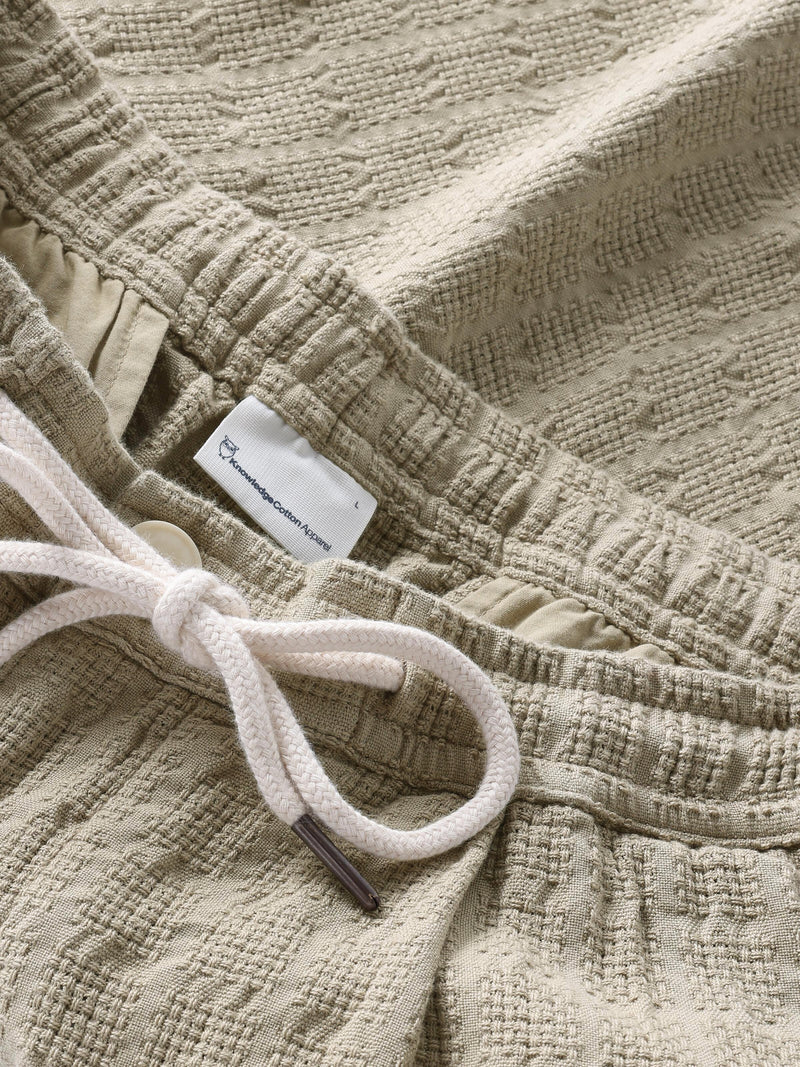 Knowledge Cotton Fig Twill Shorts