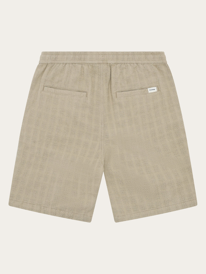 Knowledge Cotton Fig Twill Shorts