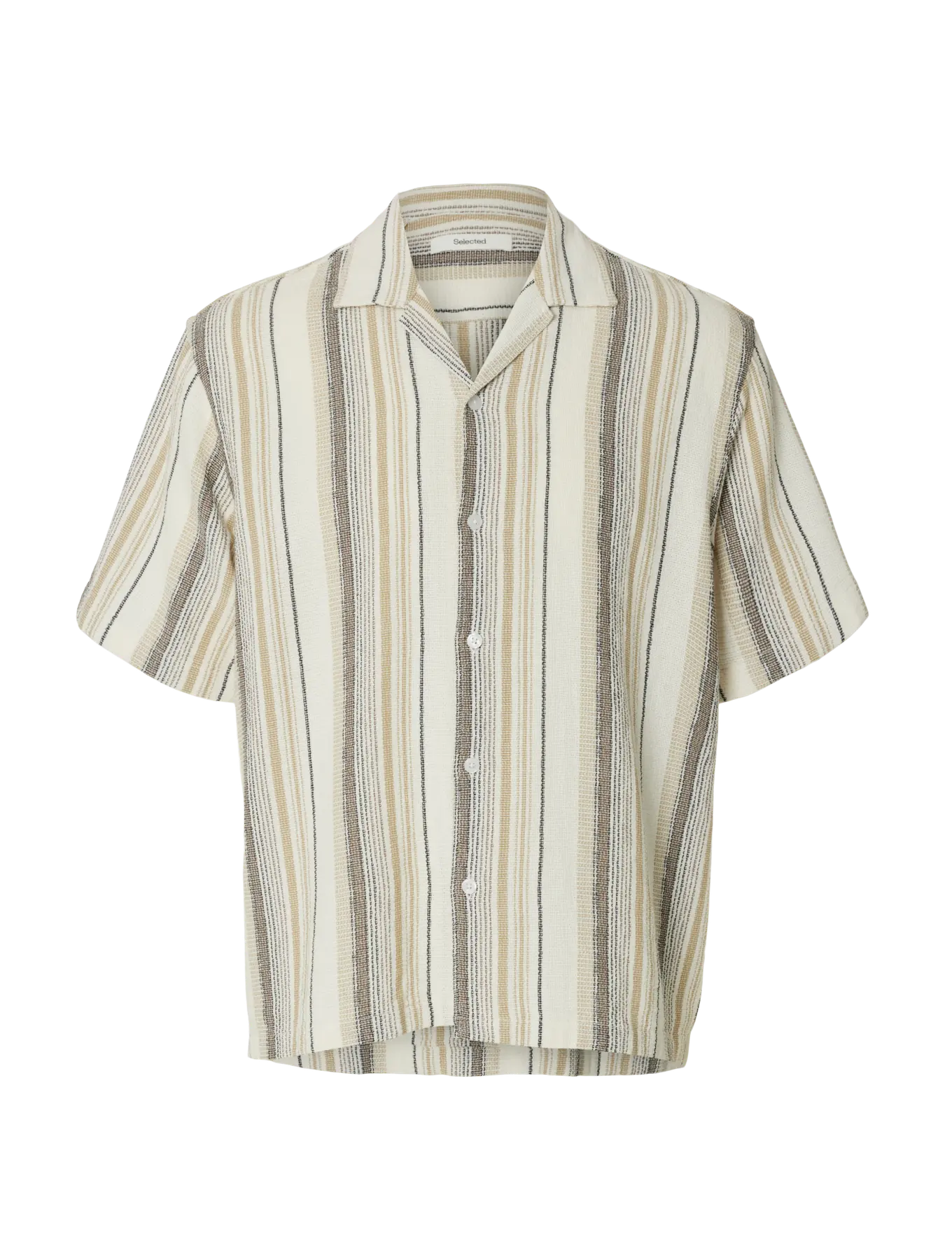 Selected SS Resort Stripe Shirt