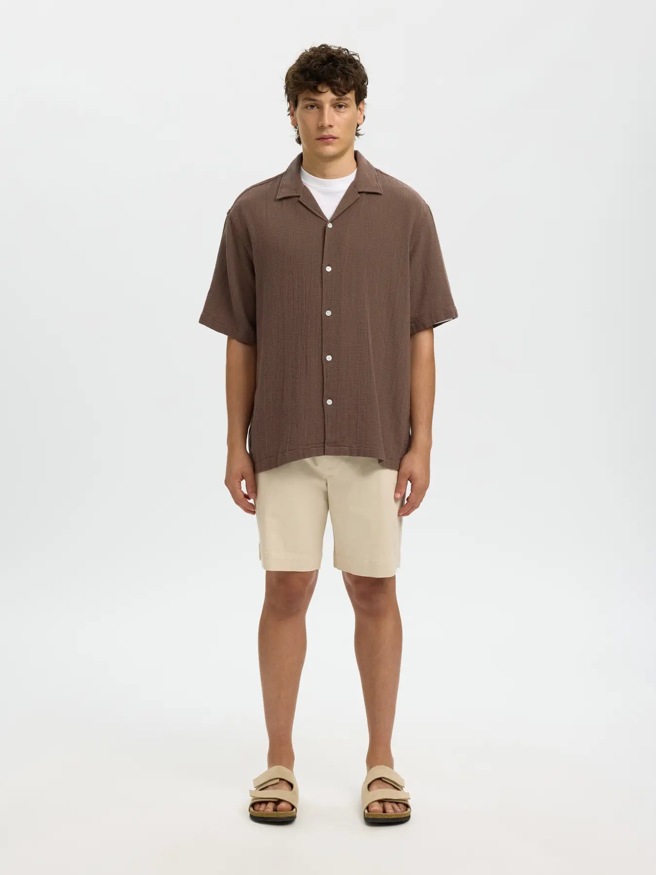 Selected Chocolate Resort Shirt