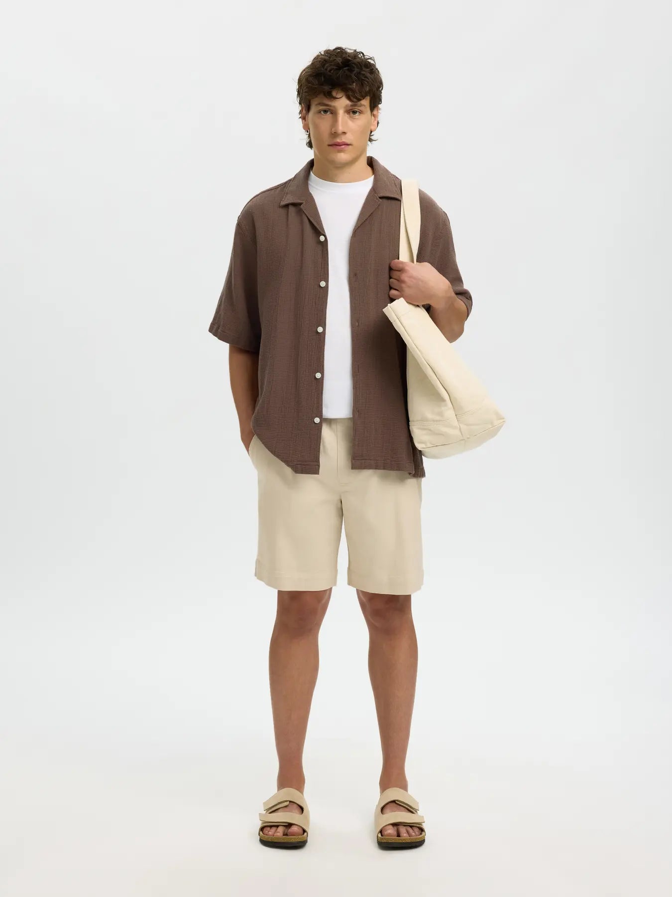 Selected Chocolate Resort Shirt