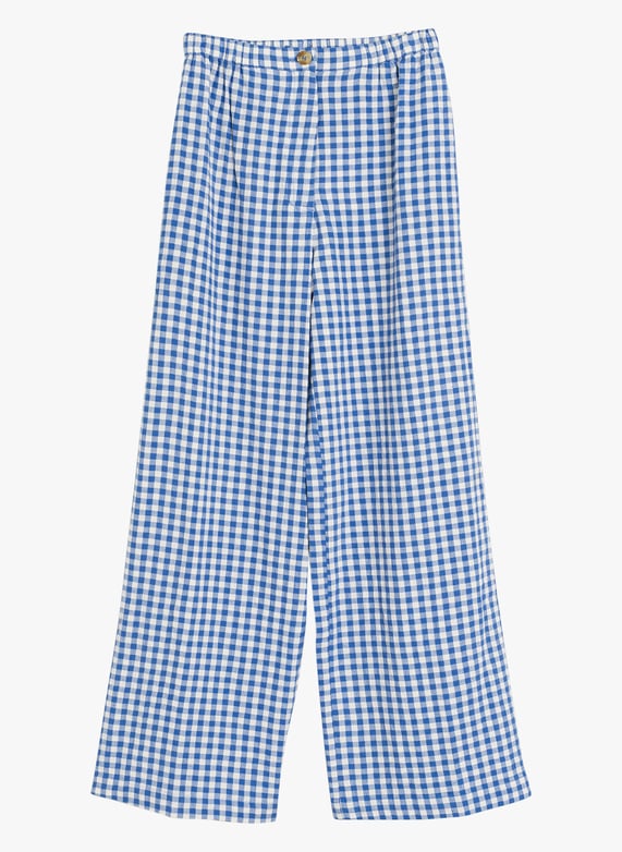 Indi & Cold Blue Check Pant
