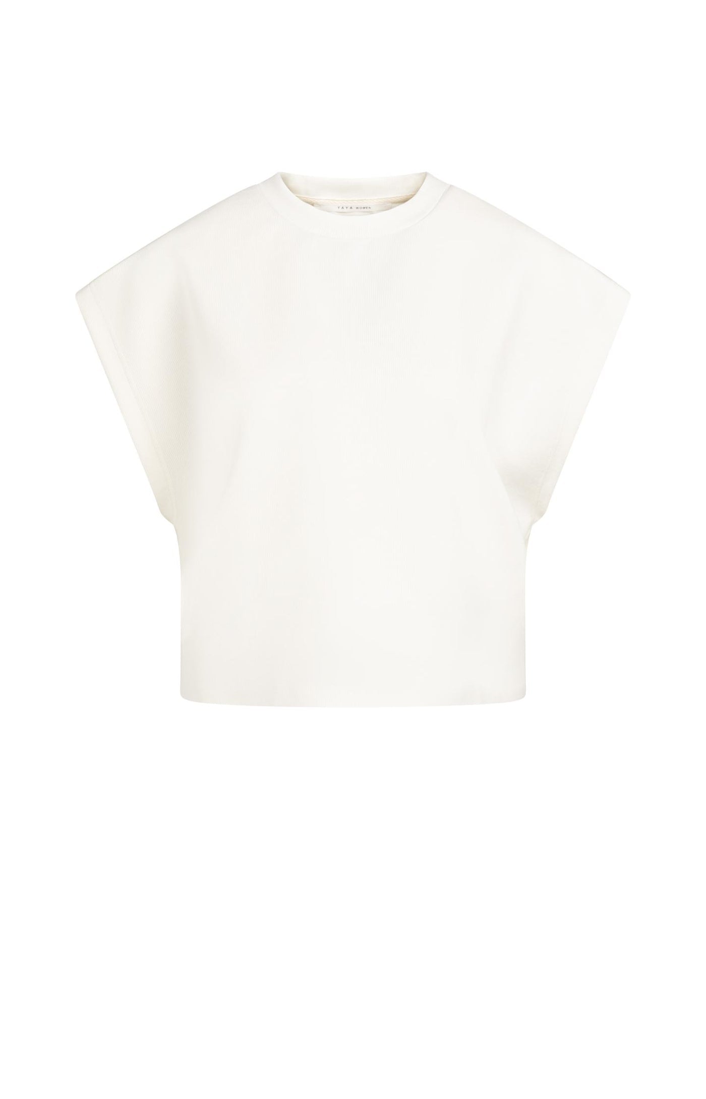 Yaya Sleeveless Boxy Sweatshirt