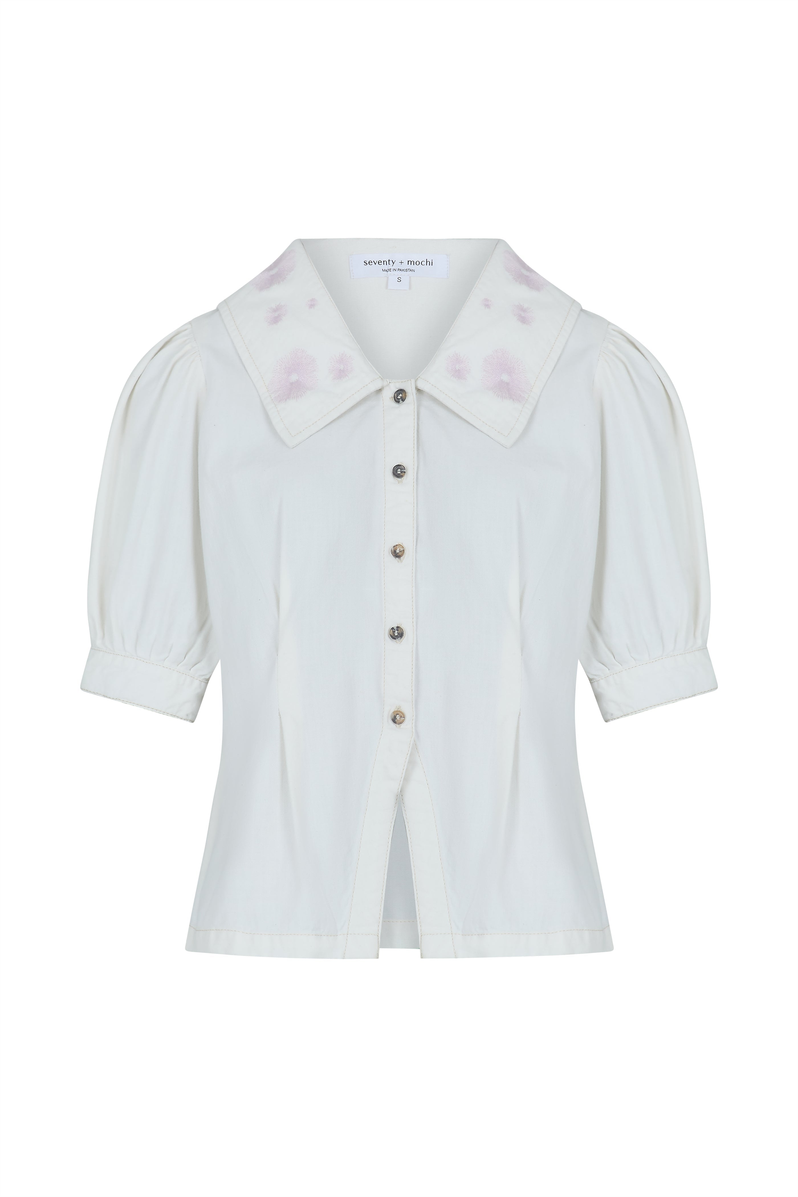 Seventy + Mochi White Cassie Top