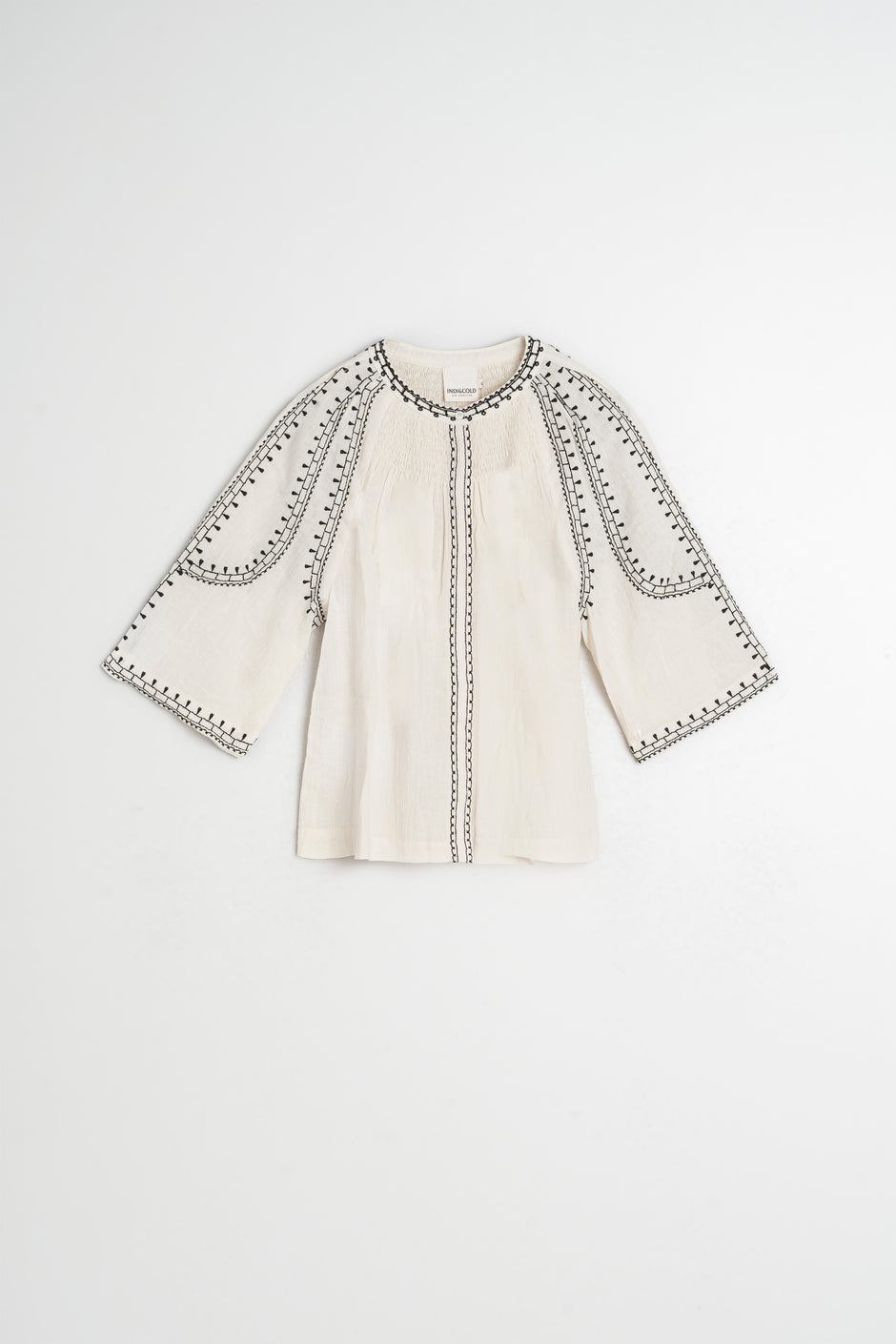 Indi & Cold Contrast Stitch Shirt