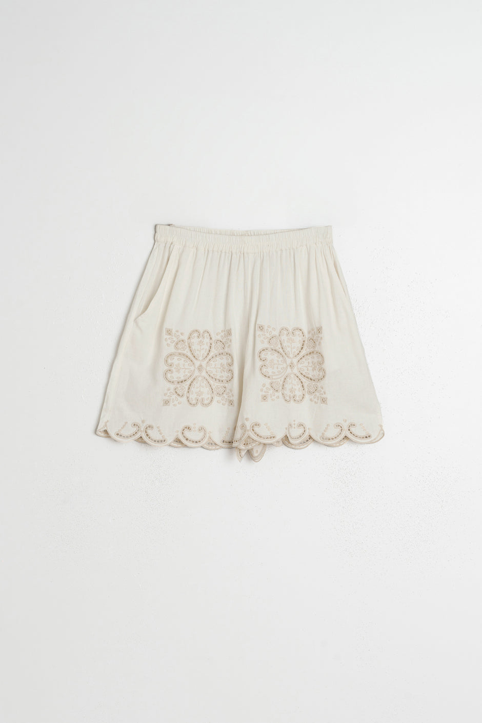 Indi & Cold Embroidered Shorts