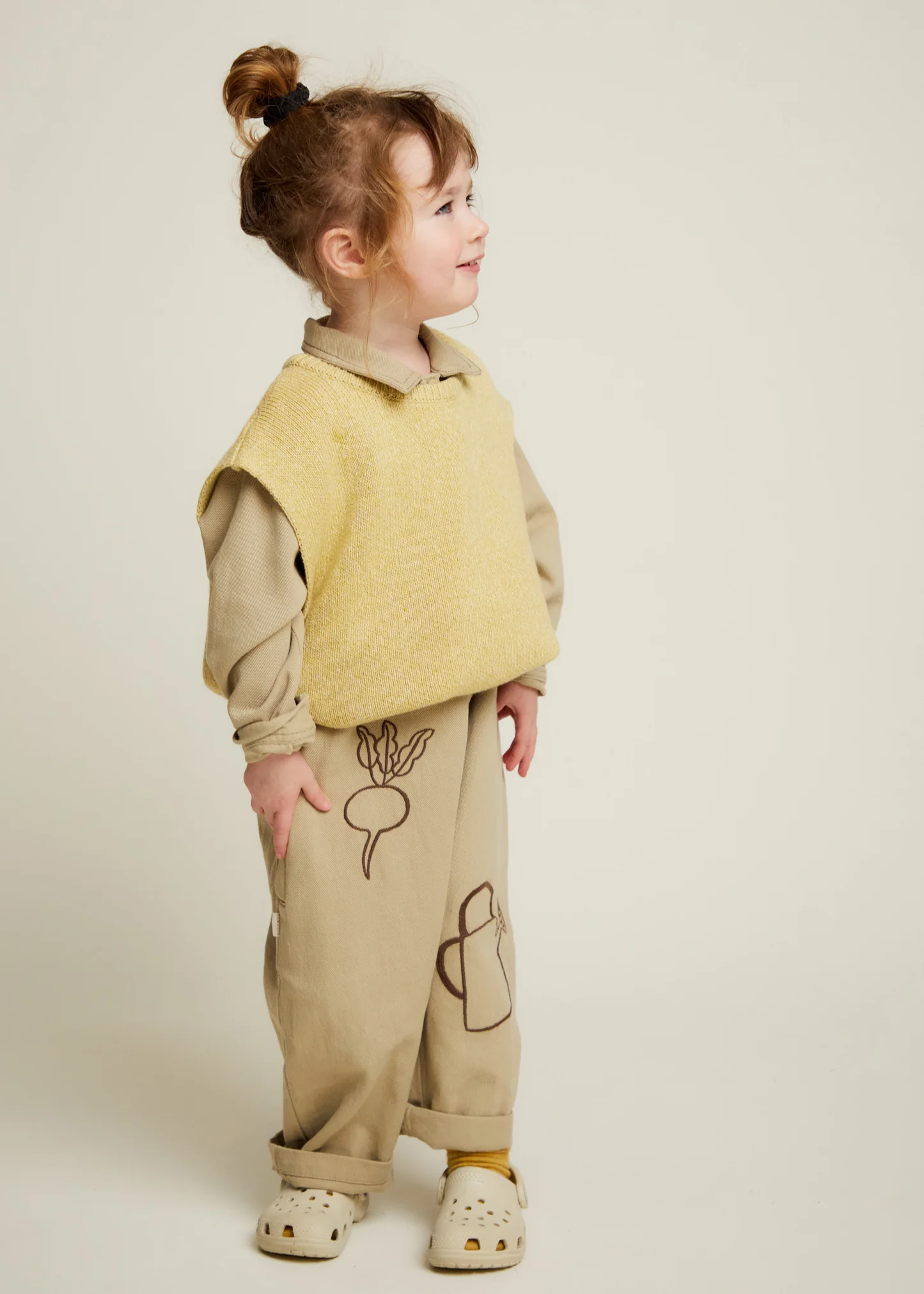 Claude & Co Noa Mustard Vest