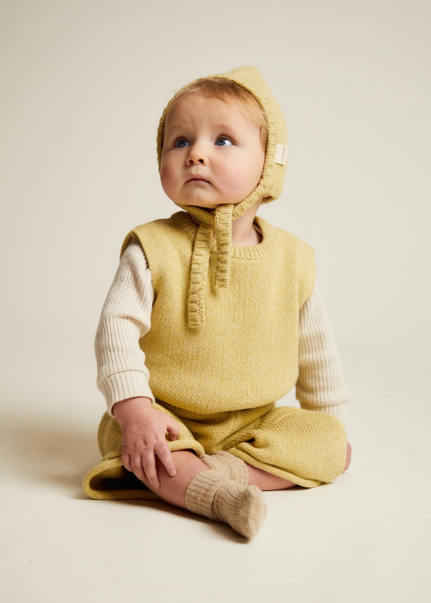 Claude & Co Noa Mustard Vest