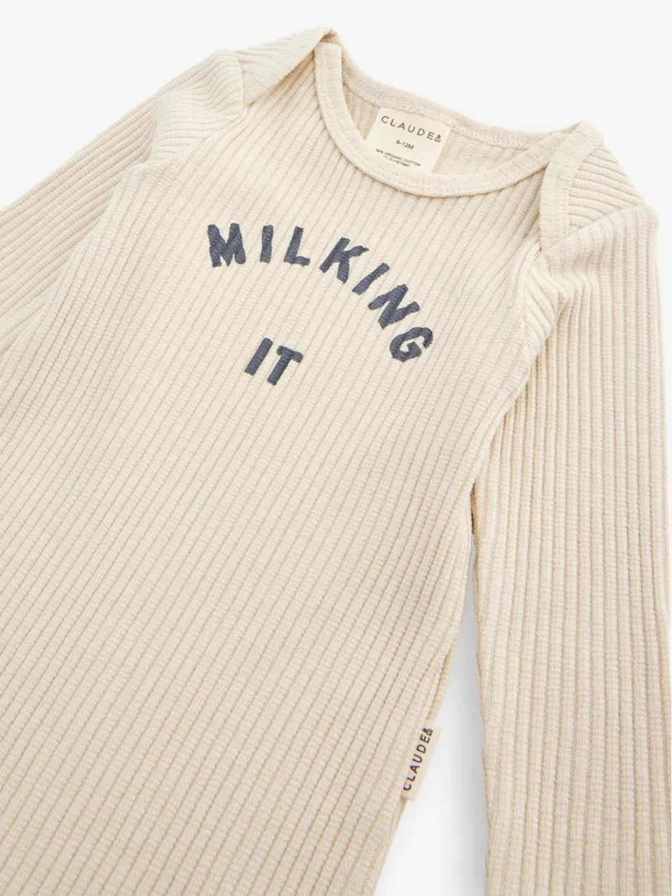 Claude & Co Milking it Oat Onesie