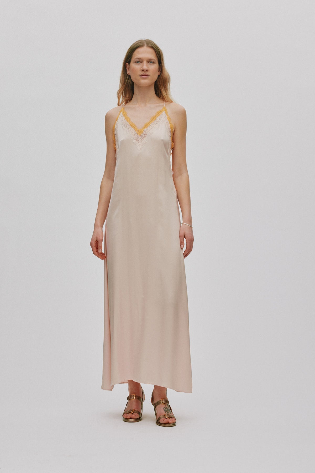 Chefira Contrast Lace Dress