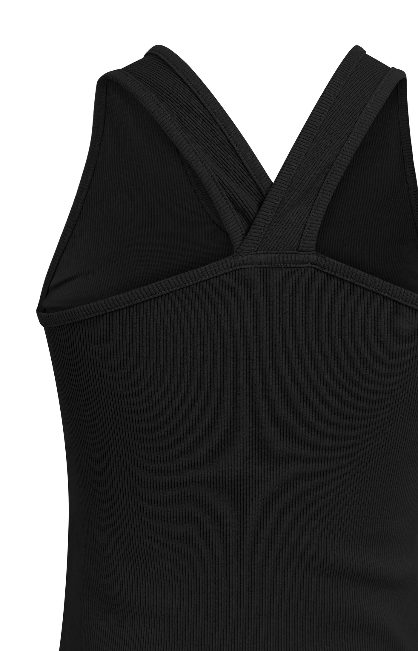 Black Cross Back Singlet