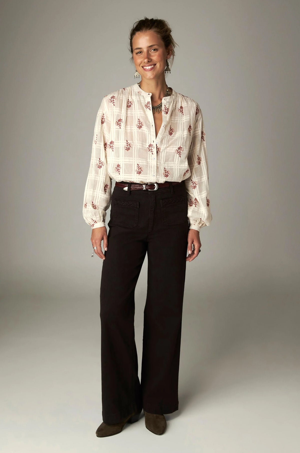 Giulietta Pant Coffee