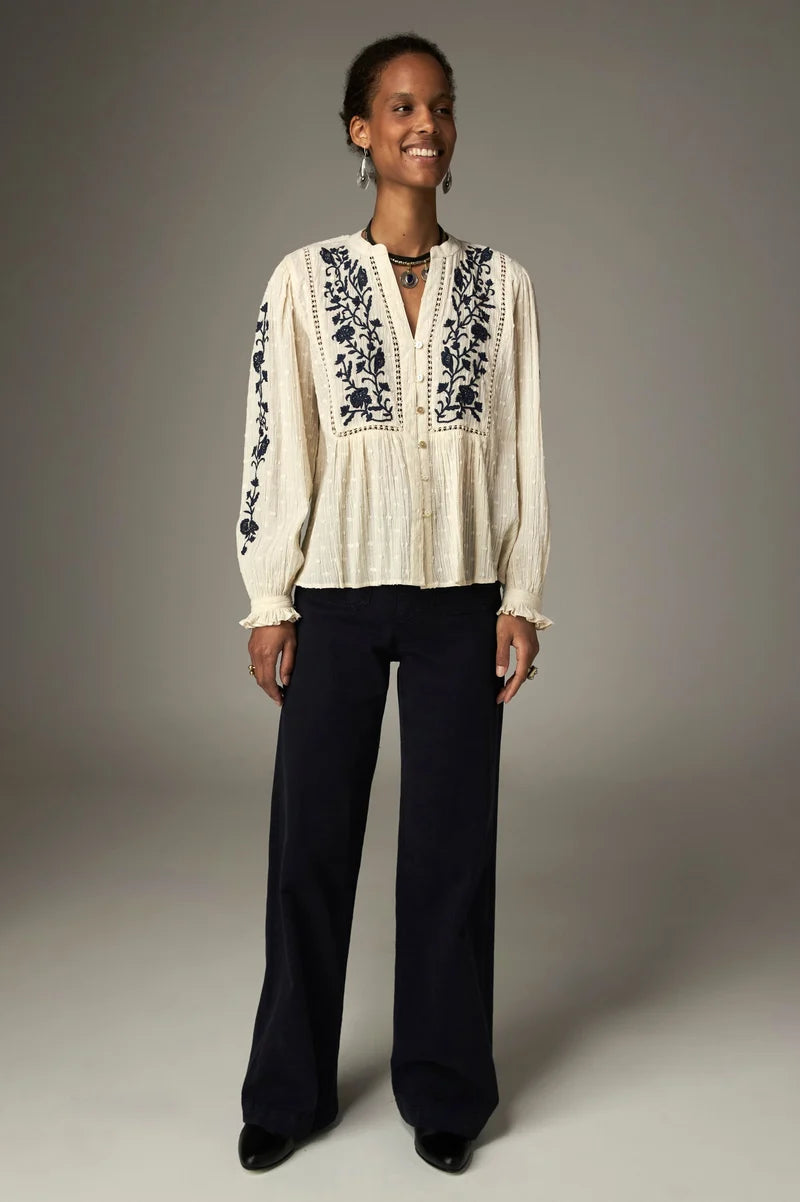 Morfeo Blouse - Blue Orchid
