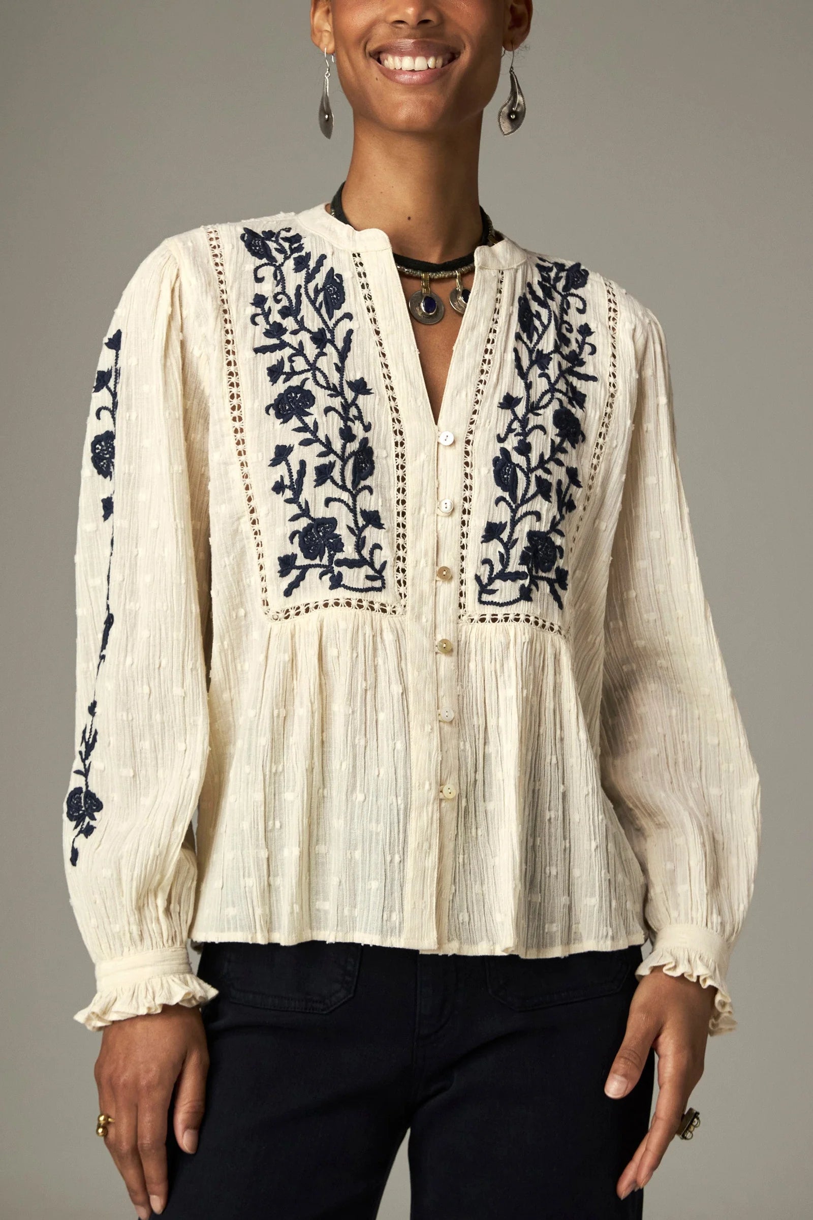 Morfeo Blouse - Blue Orchid