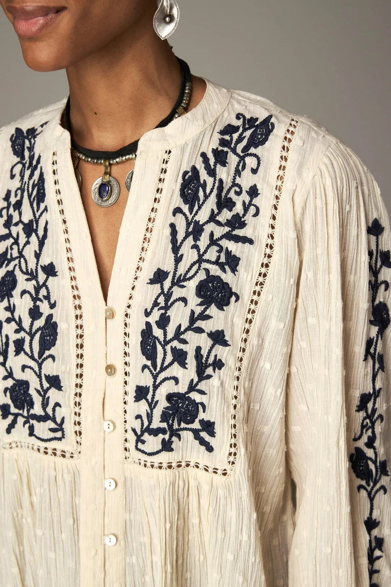 Morfeo Blouse - Blue Orchid