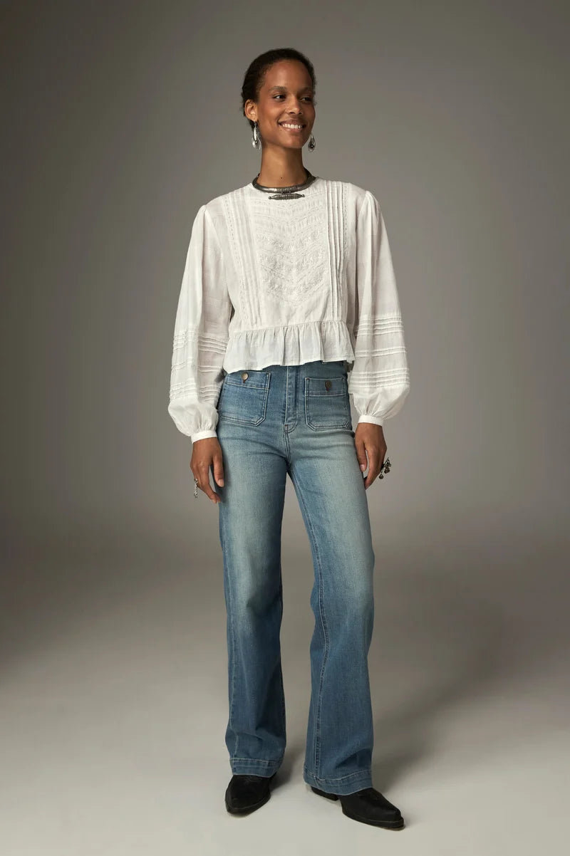 Mildred Blouse Bone
