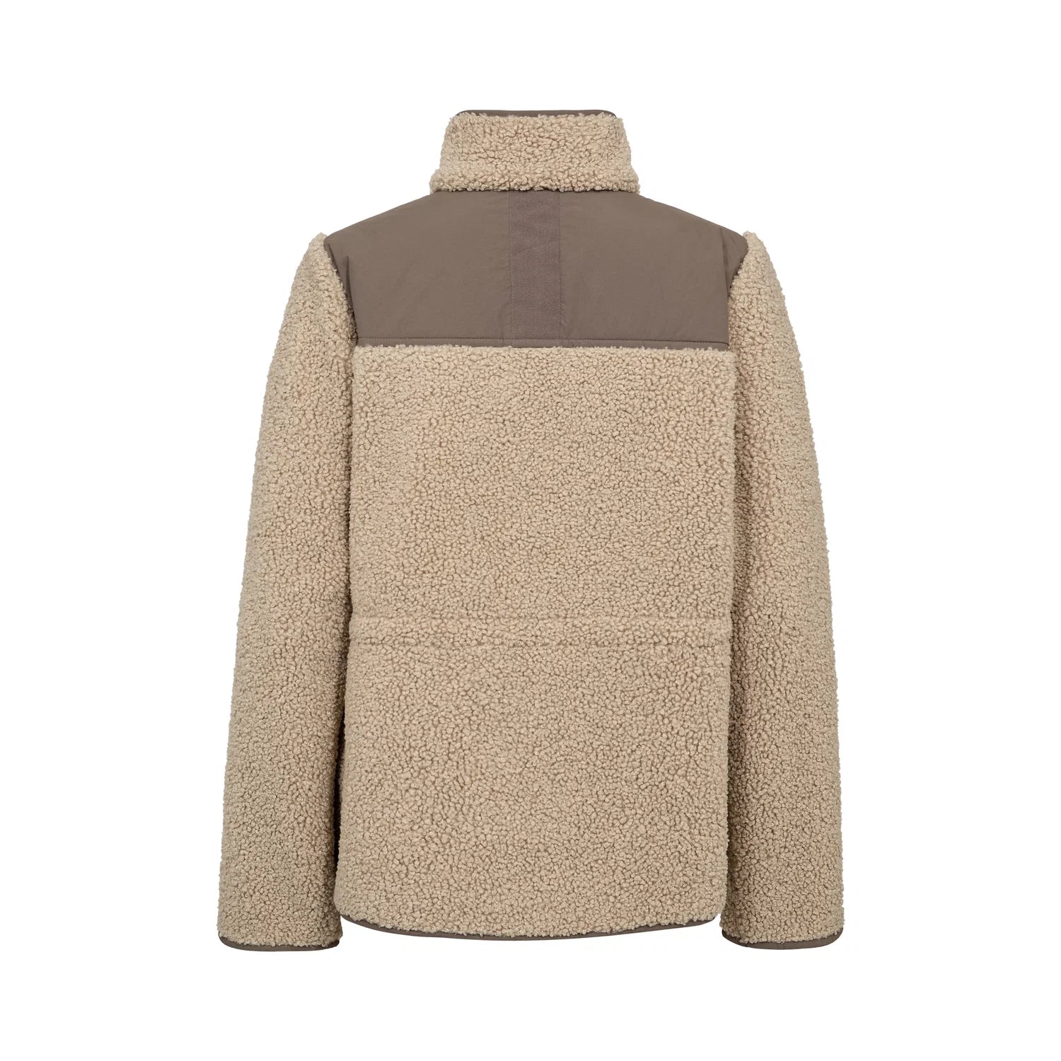 Elisa Eli Feather Gray Teddy Jacket