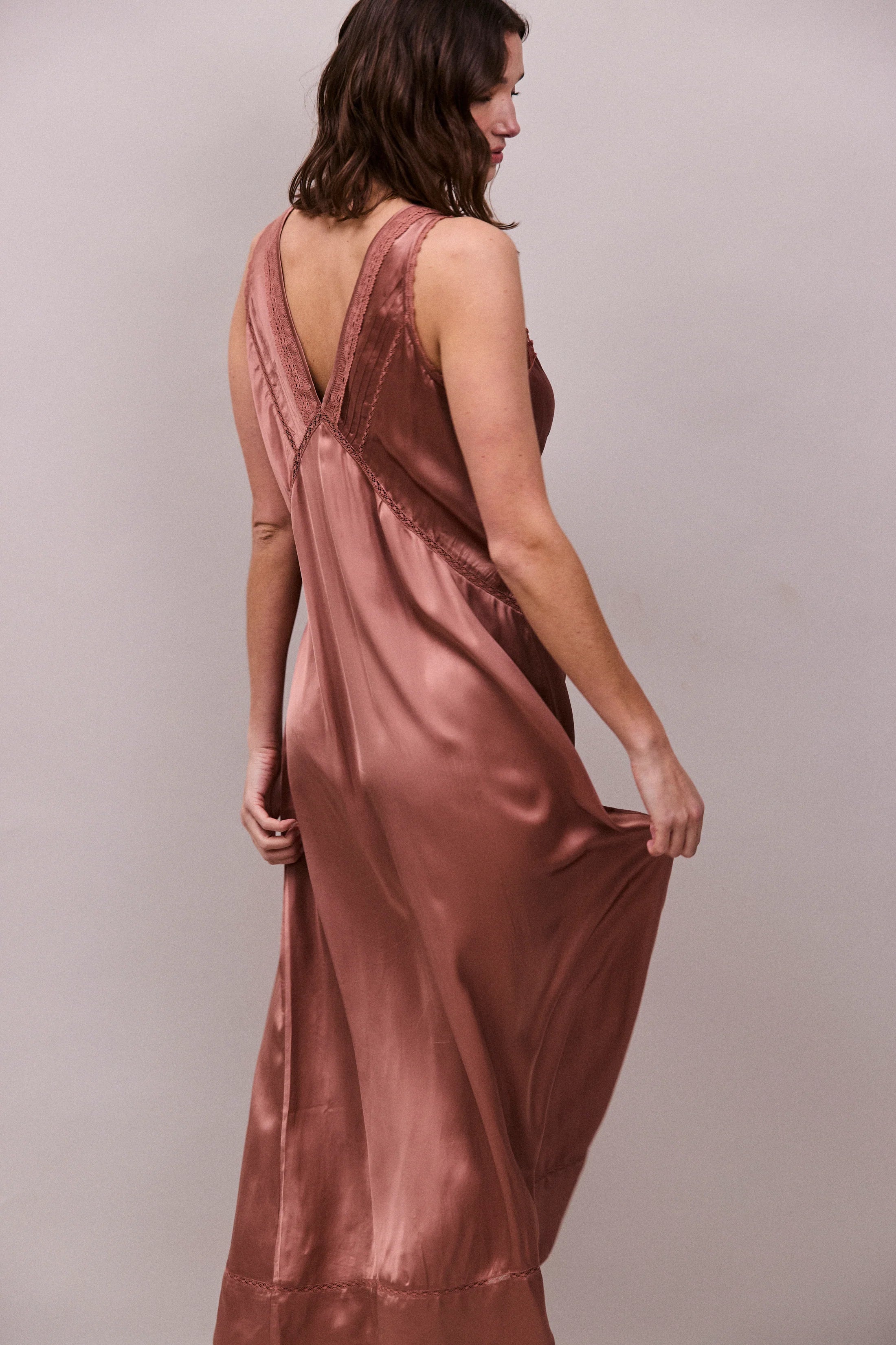 Faune Primrose Sandalwood Dress