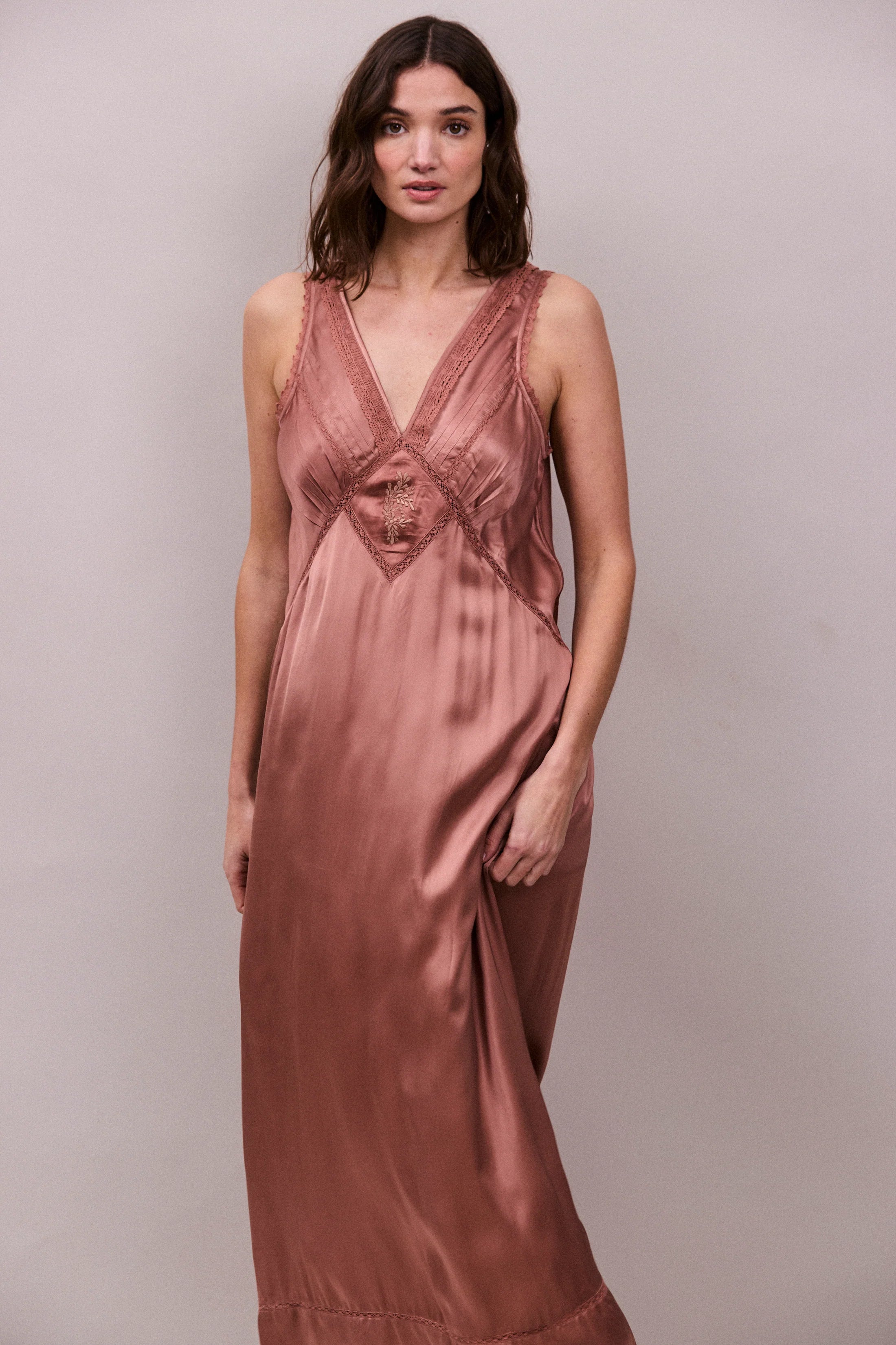 Faune Primrose Sandalwood Dress