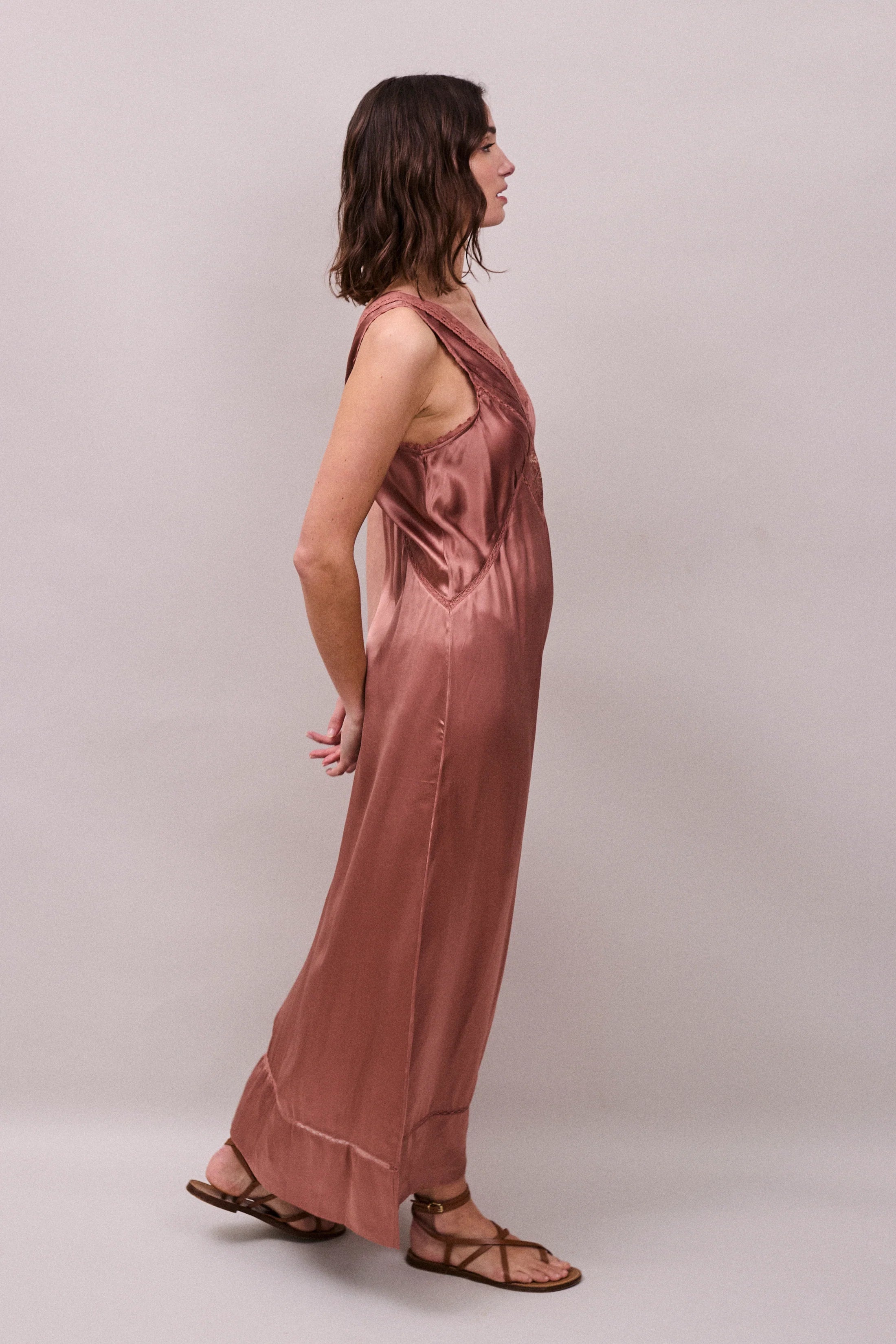 Faune Primrose Sandalwood Dress