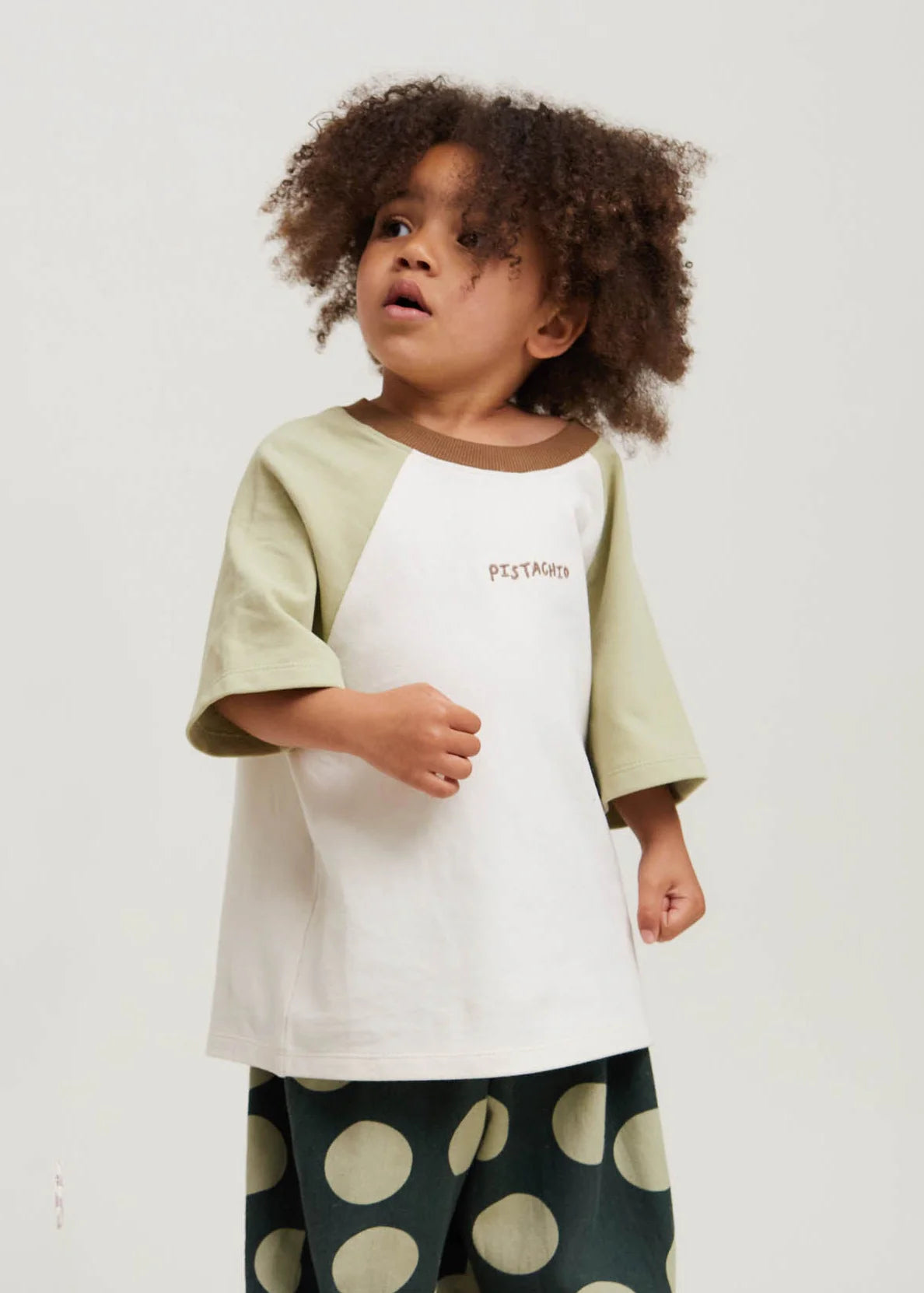 Jude Pistachio Raglan Tee