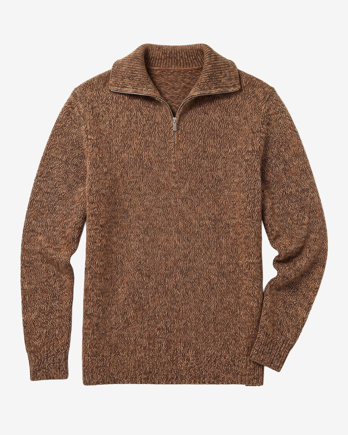 Quater Zip Sweater Green Multi