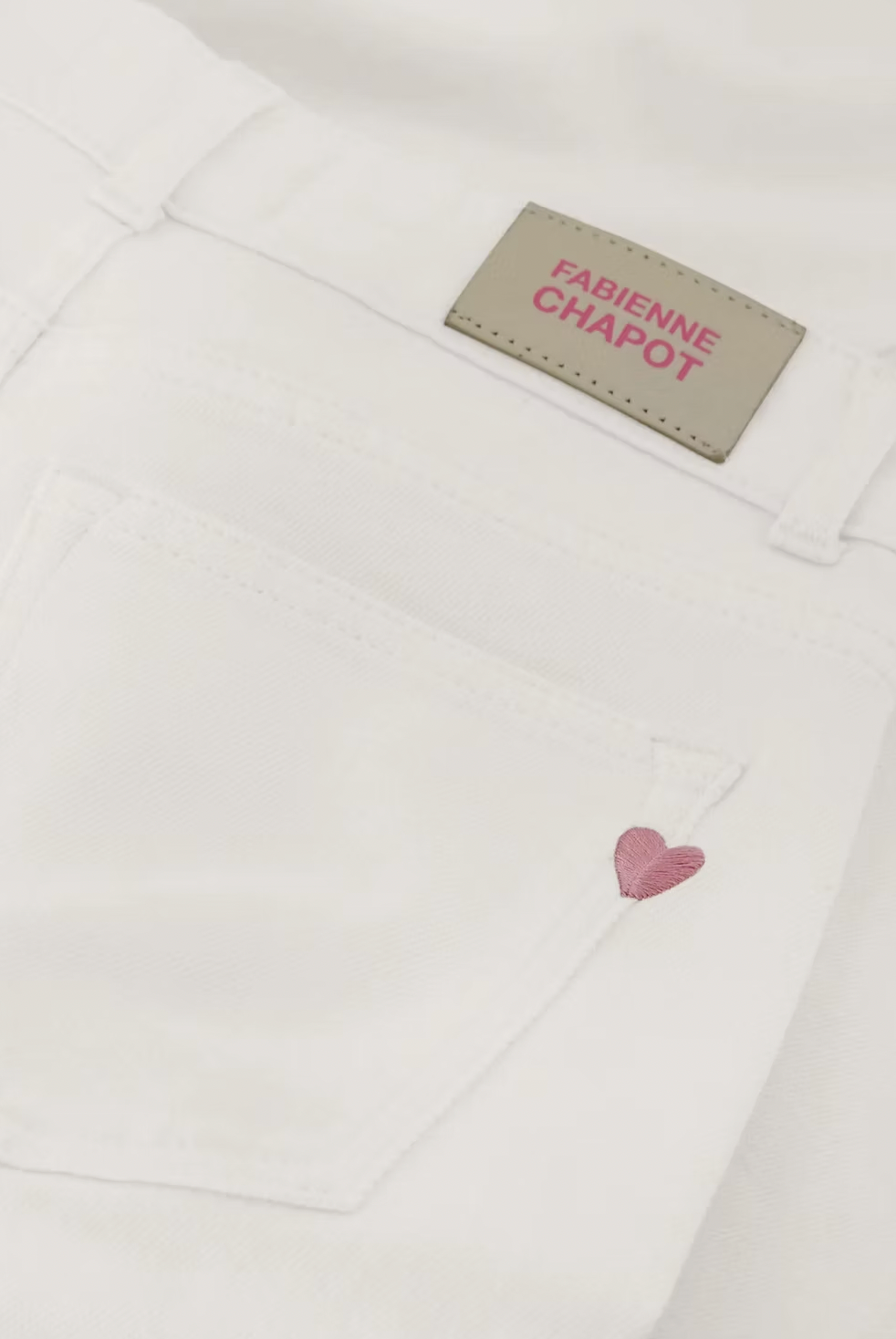 Fabienne Chapot Eva Cream Flared Jeans