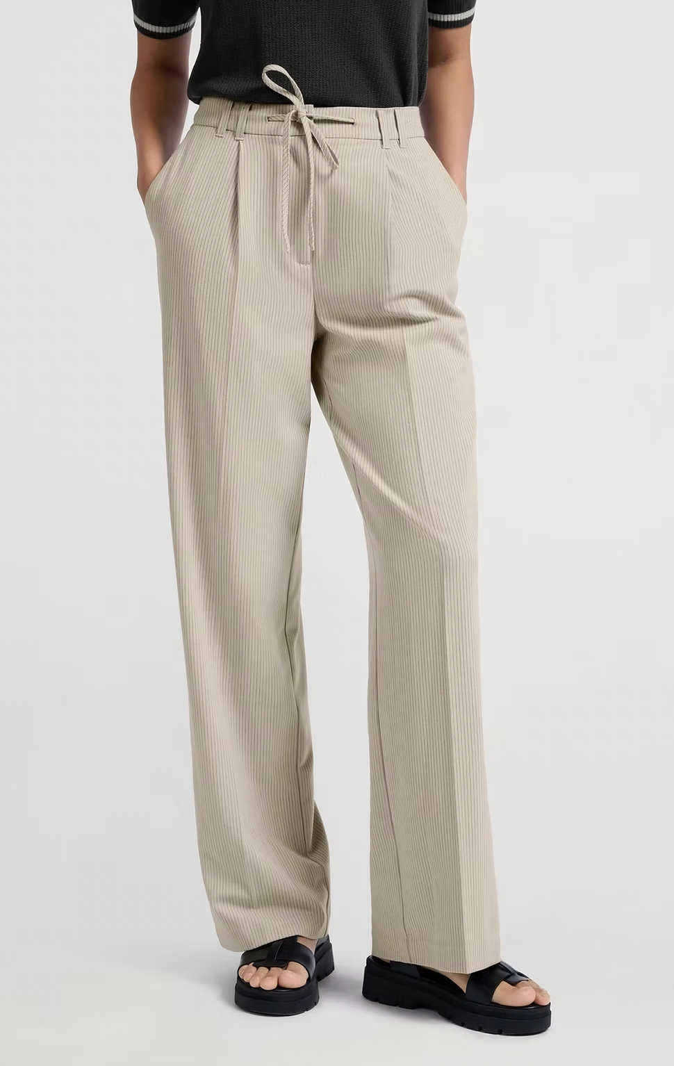 Yaya Pinstripe Trouser