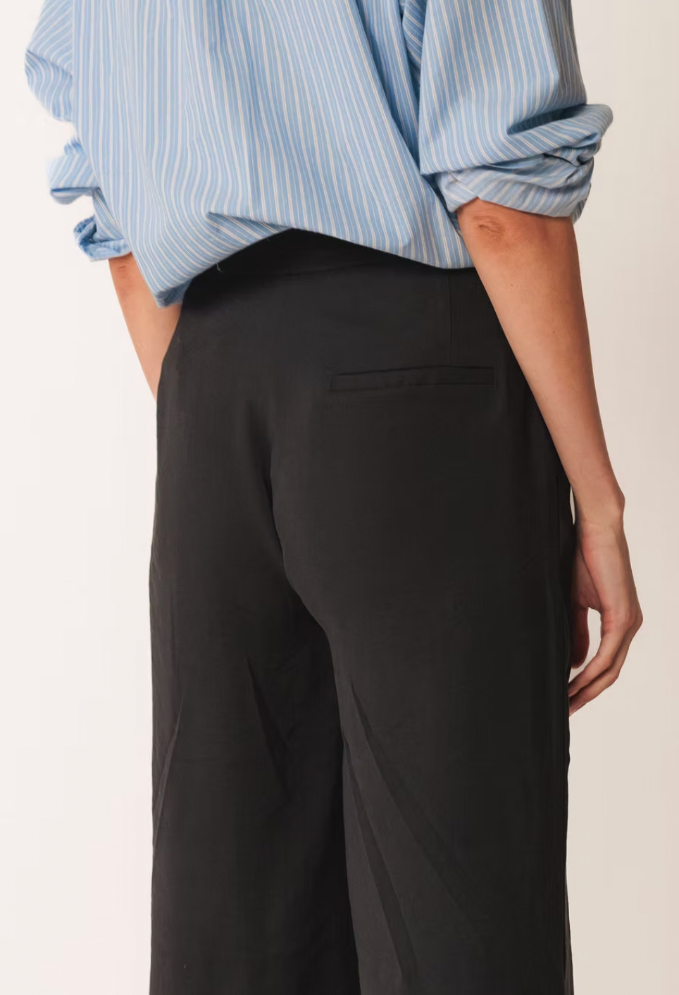 Indi & Cold Black Wide Leg Pant