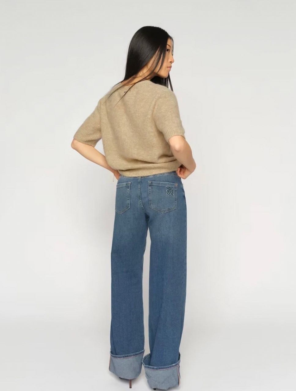 Mos Mosh Dara Turn-Up Jeans