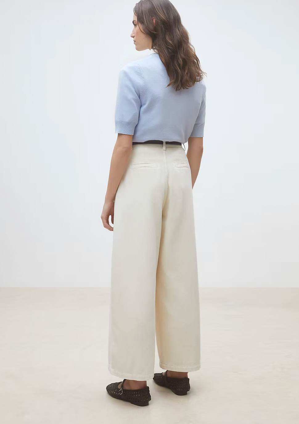 Suncoo Ecru Rim Jeans