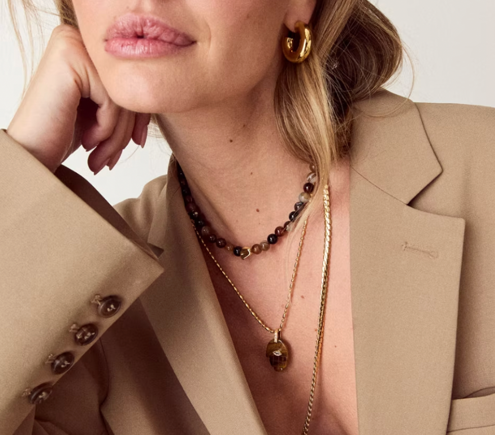 Talis Chains Espresso Multi  Tokyo Choker