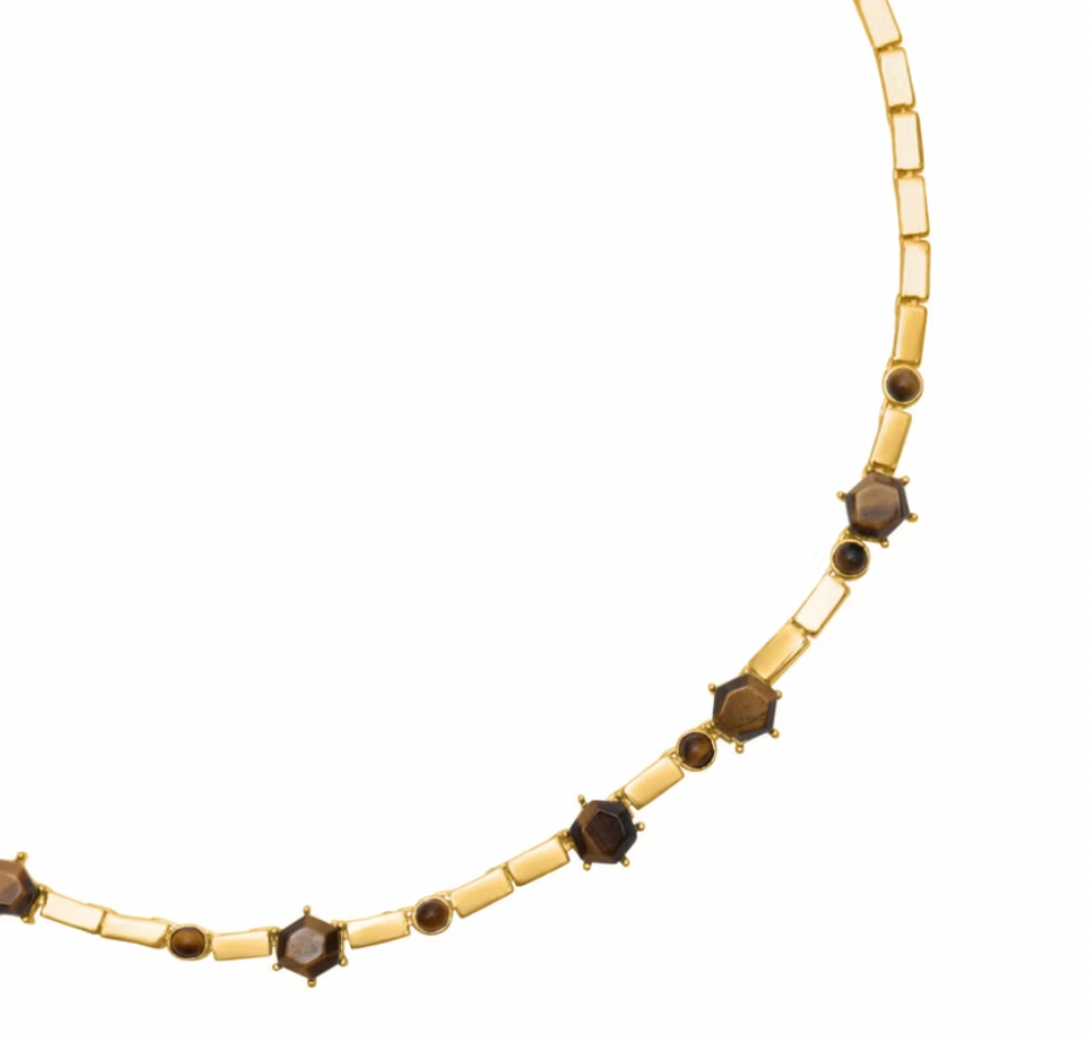 Talis Chains Los Angeles Choker Tiger’s Eye