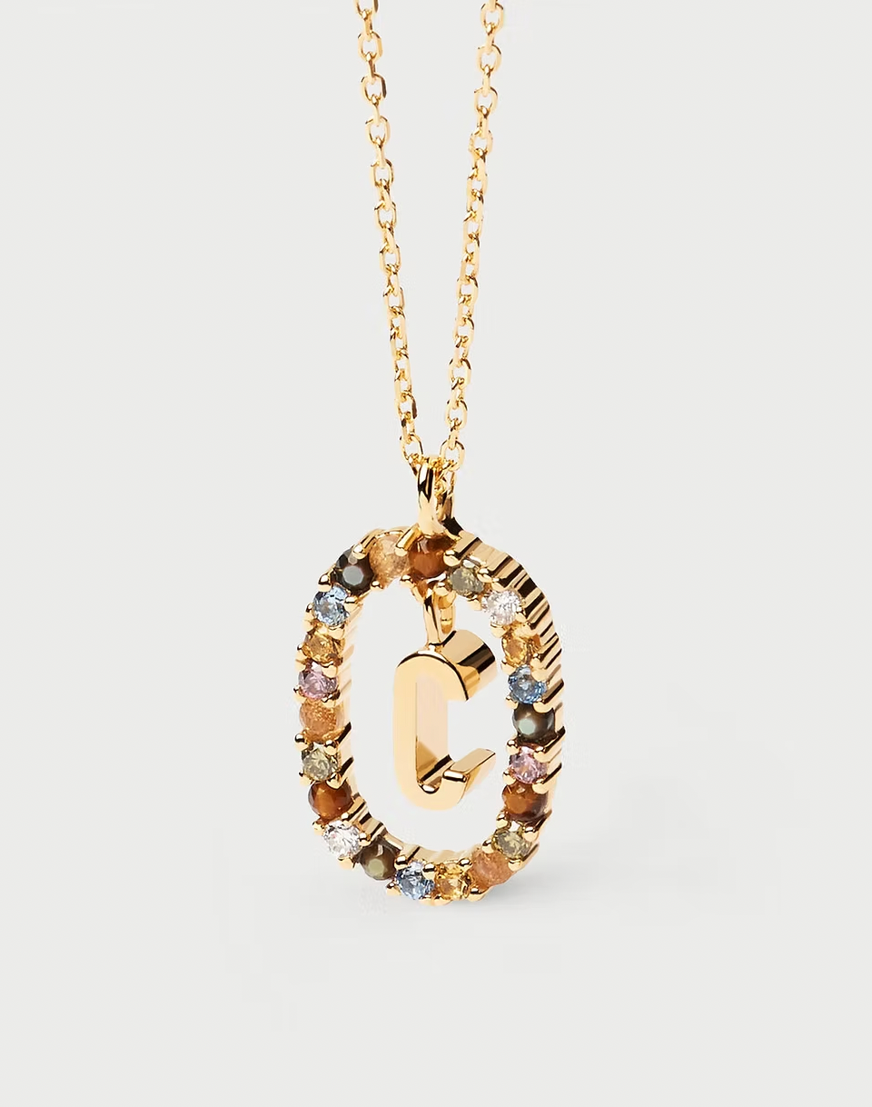 PDPAOLA Letter Necklace