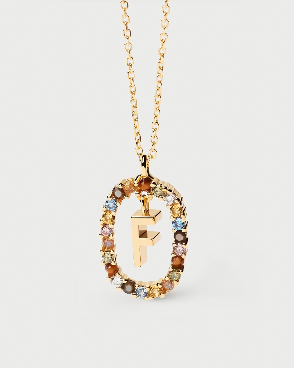 PDPAOLA Letter Necklace