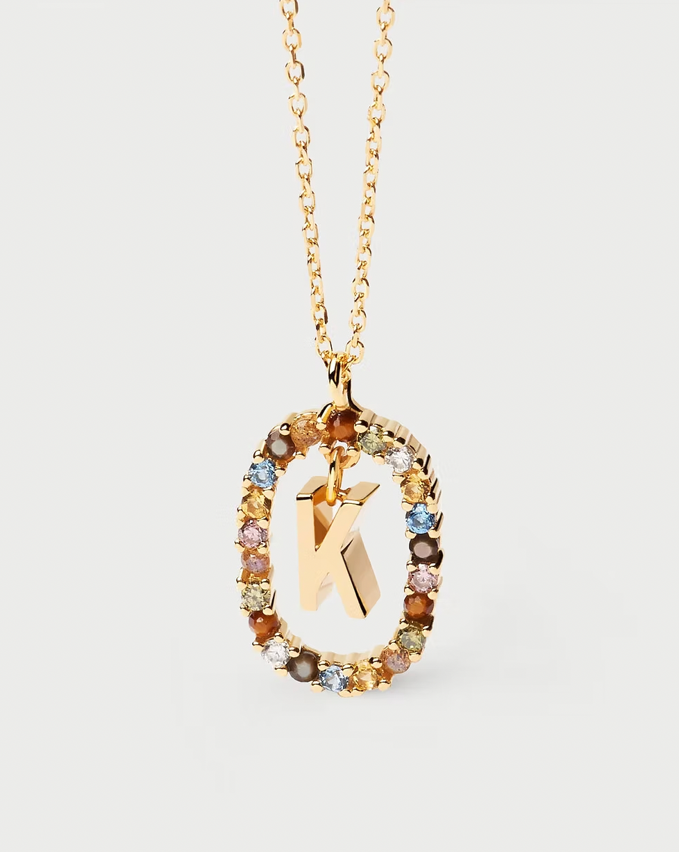 PDPAOLA Letter Necklace