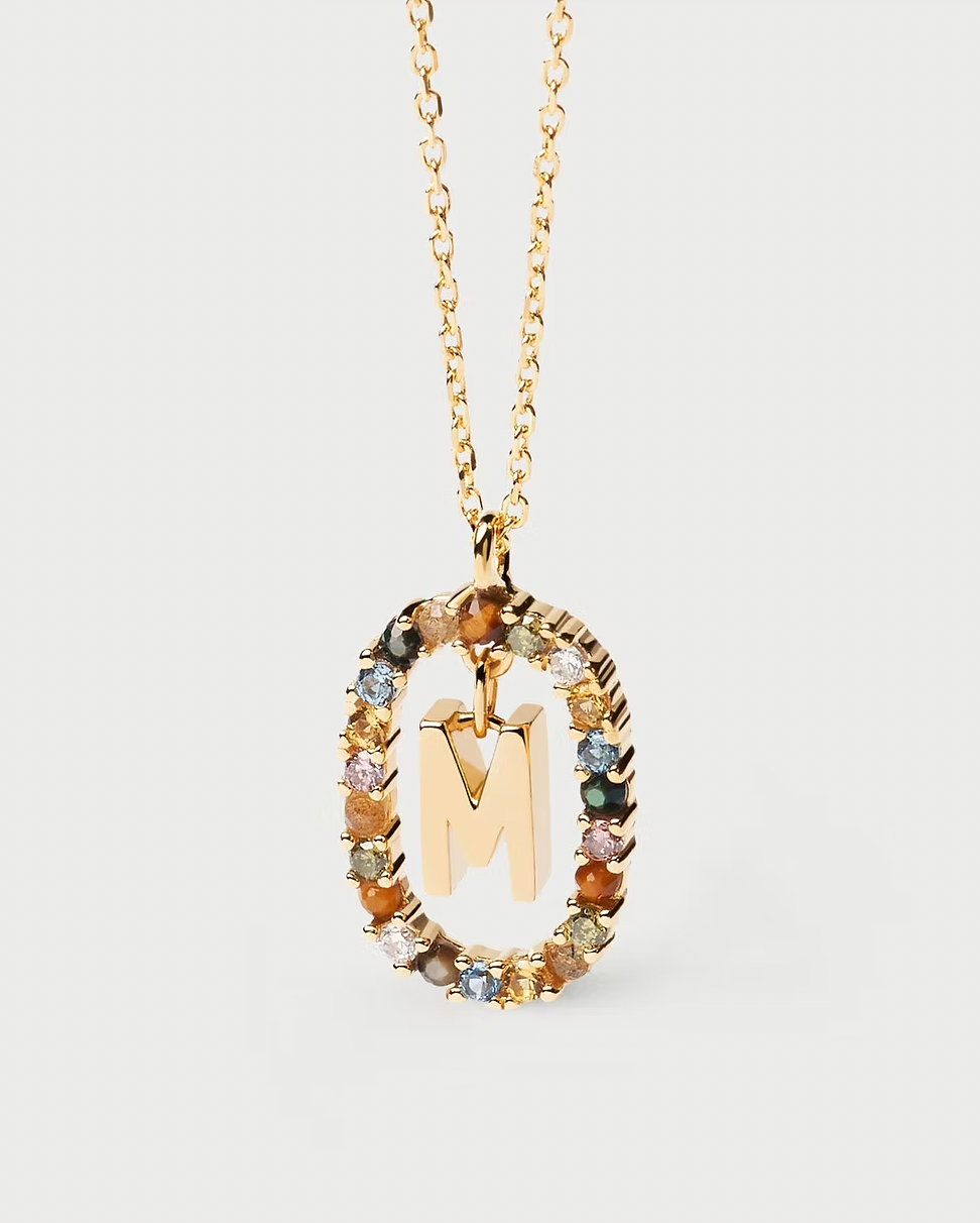 PDPAOLA Letter Necklace